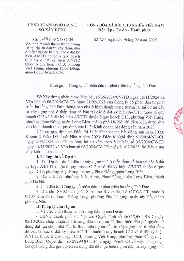Chính Sách Bán Hàng Noble Palace Long Biên Tháng 6/2025